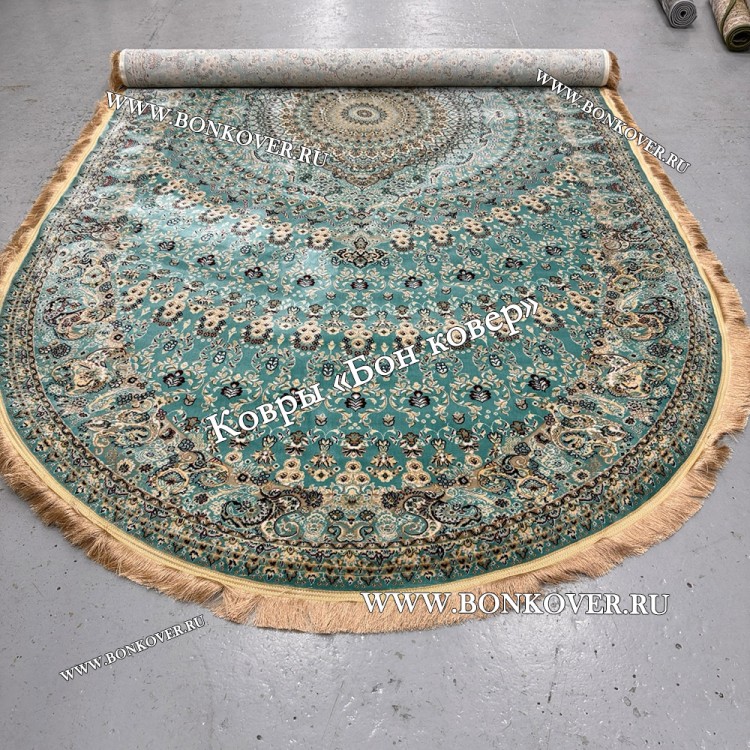 Восточный Овальный Ковер Медальон Дизайн 28763