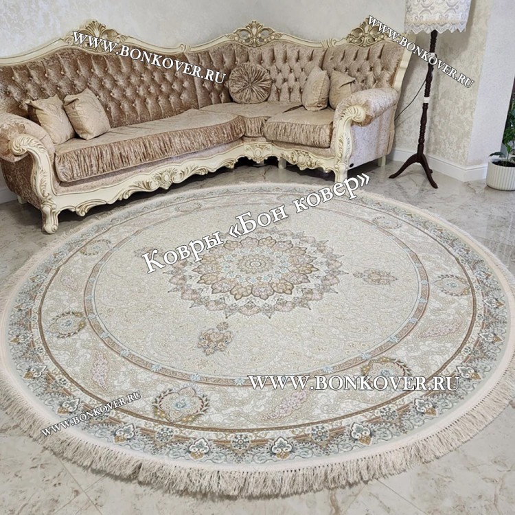 Круглый Ковер Для Гостиной Арт 30552